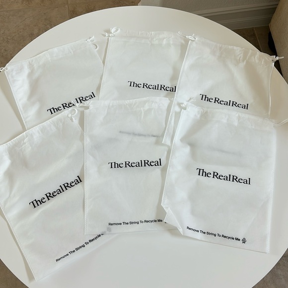 Bundle of 6 the RealReal dust bags - Picture 1 of 3